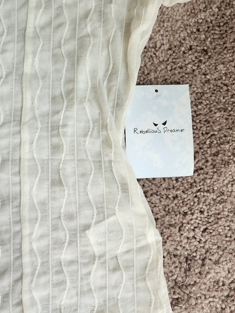Smi Sheer Ruffle Neck Top - Picture 10 of 11
